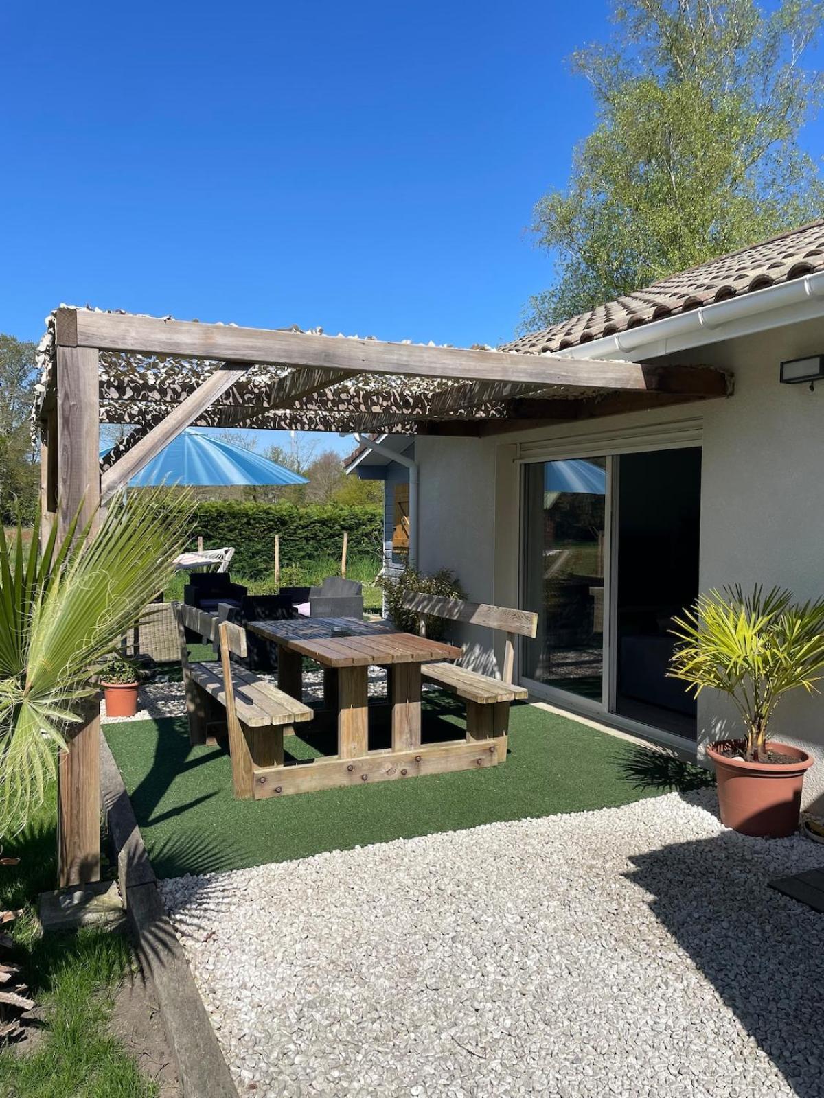 Agreable Maison De Vacances Soustons Luaran gambar